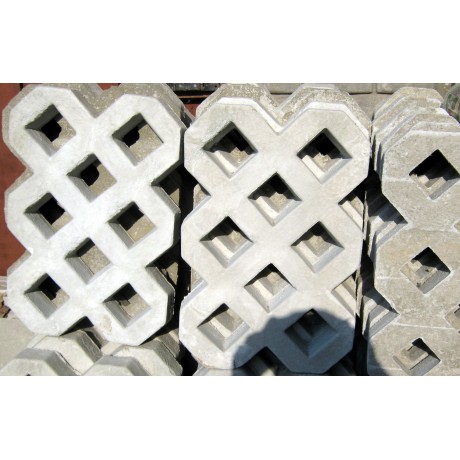 Плитка "Газонные решётки" 600х400х75