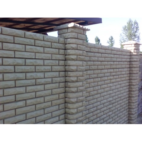 Элемент столба ПП наборного забора SKALA